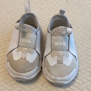 Nike Kids Cream and White Sneakers